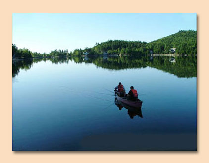 Canoe,  St. Andrews Vacation Rental at Chamcook Lake, New Brunswick, Canada