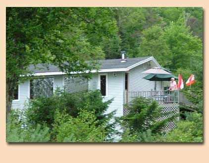 Lakeside, St. Andrews Vacation Rental at Chamcook Lake, New Brunswick, Canada