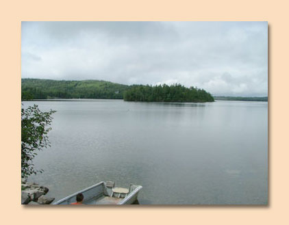 Lake Access,  St. Andrews Vacation Rental at Chamcook Lake, New Brunswick, Canada